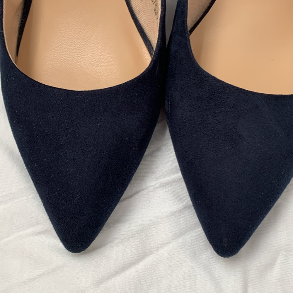 MARKET & SPRUCE Billie Ankle Wrap Wedge 7.5 - Picture 6 of 6
